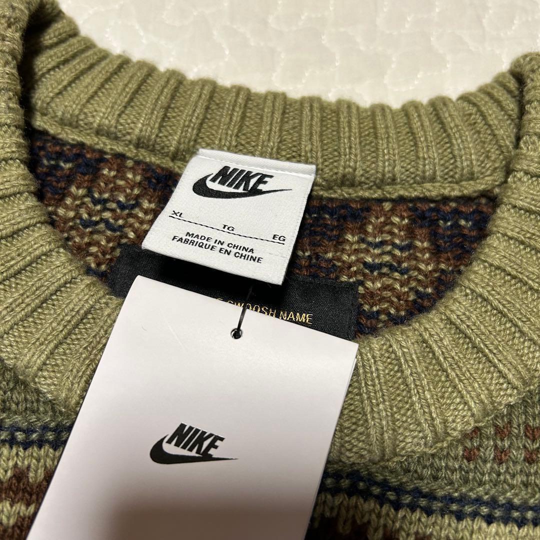 ★残り１点★【NIKE】ナイキ NL フェア アイル クルー セーター XL