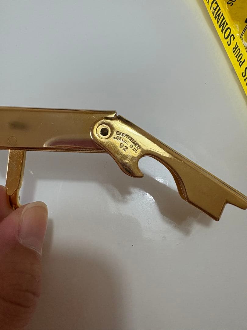 最終値下げ❗️ Cartailler Deluc ソムリエナイフ　ゴールド