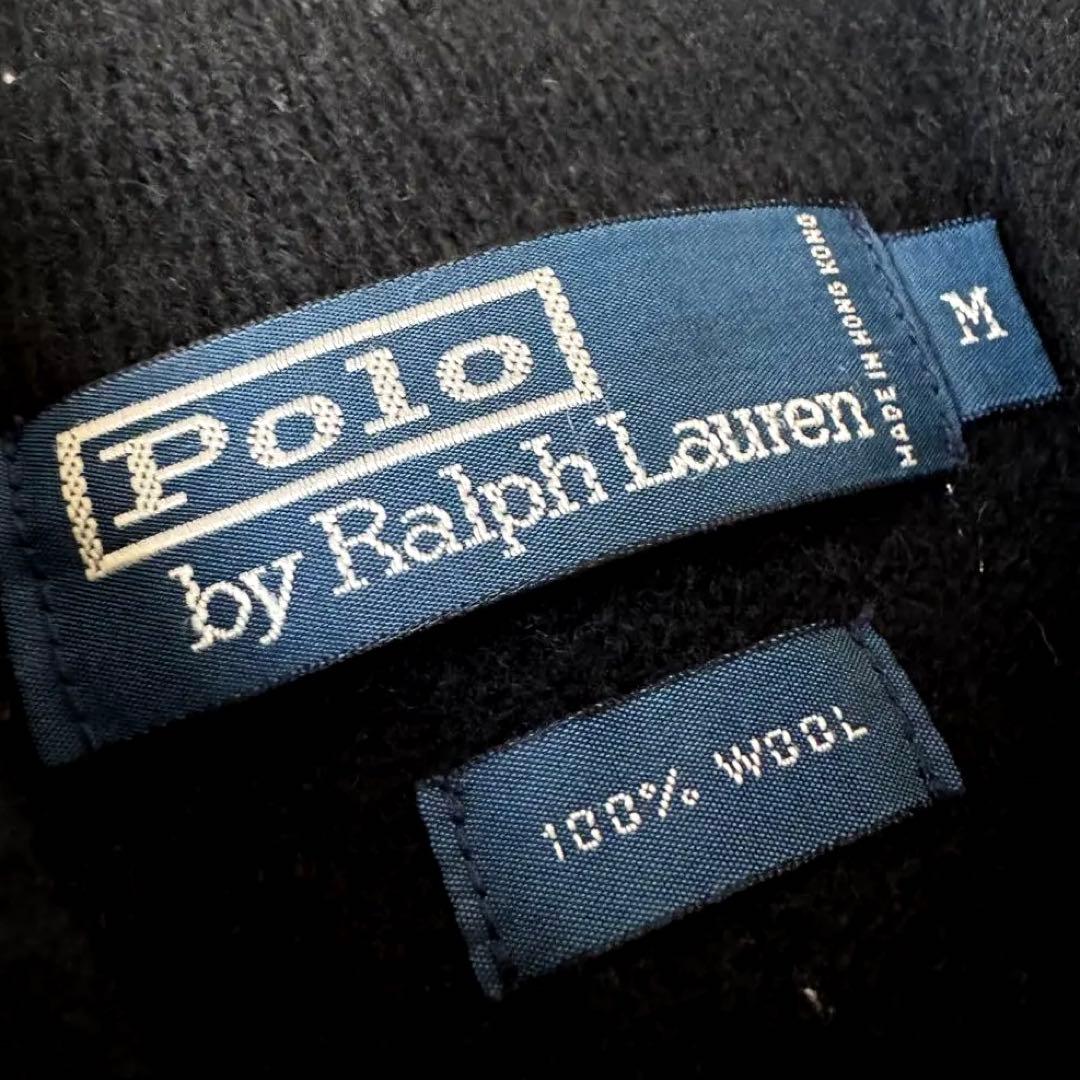 Polo by Ralph Lauren ブラック ドライバーズニット Mサイズ