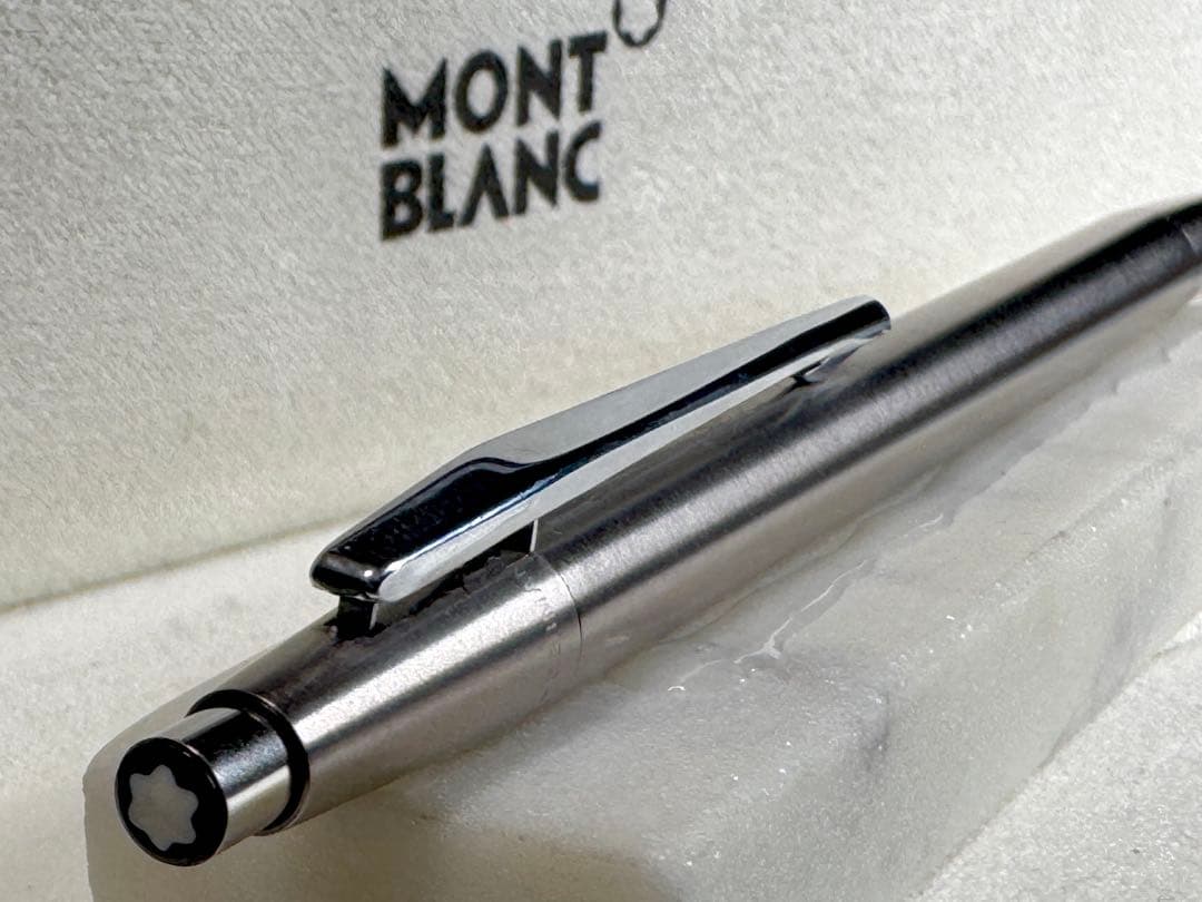 【極美品】MONT BLANC 1970S シルバー スリムライン