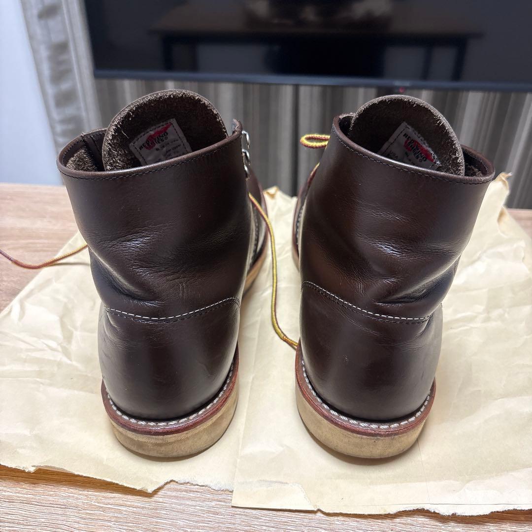 値下げ美品Red Wing 8132 ブラウン ワークブーツ 8.5