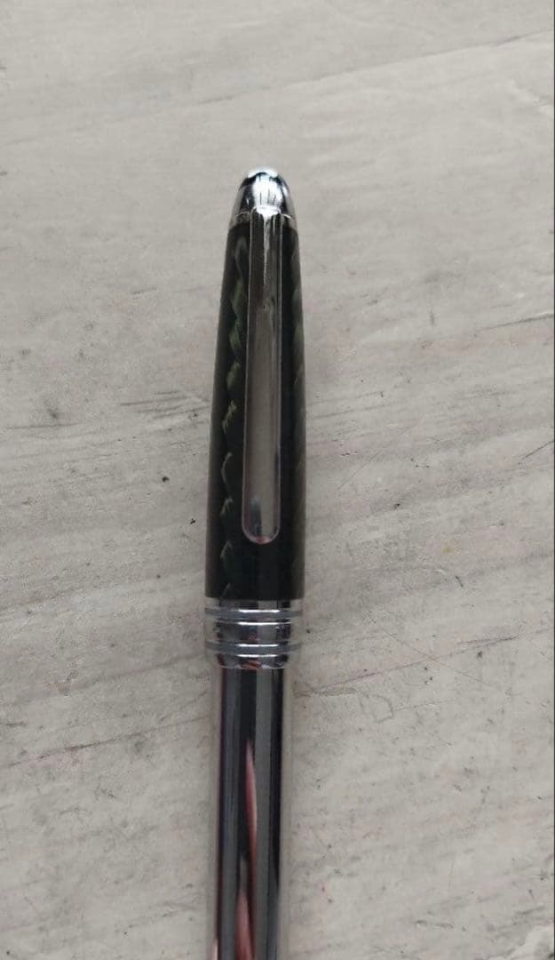 レア　モンブラン ソリテール カーボン スチール ボールペン 　ローラーボール