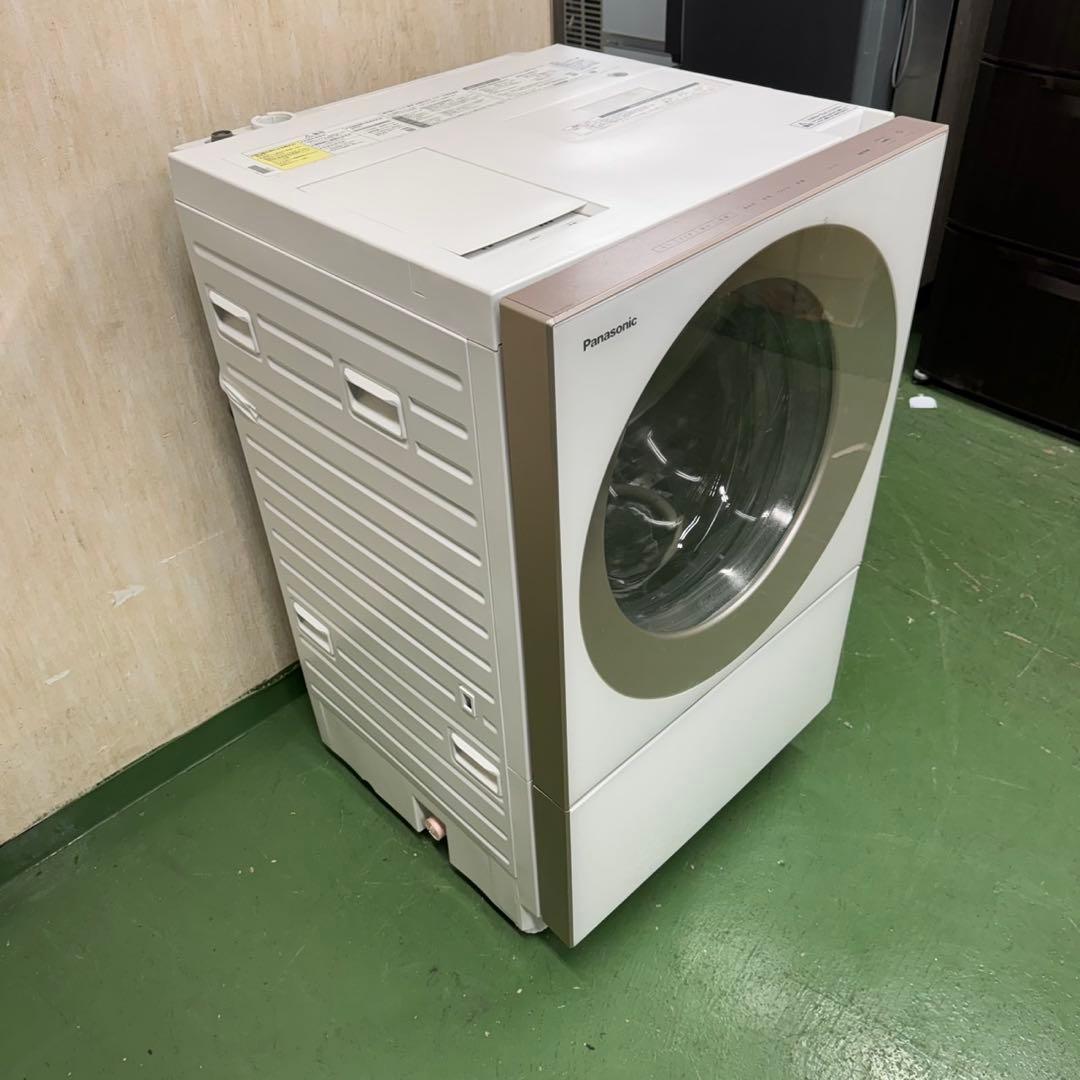 117パナソニックドラム式洗濯機　乾燥付き10/5キロ　小型　一人暮らし　左開き