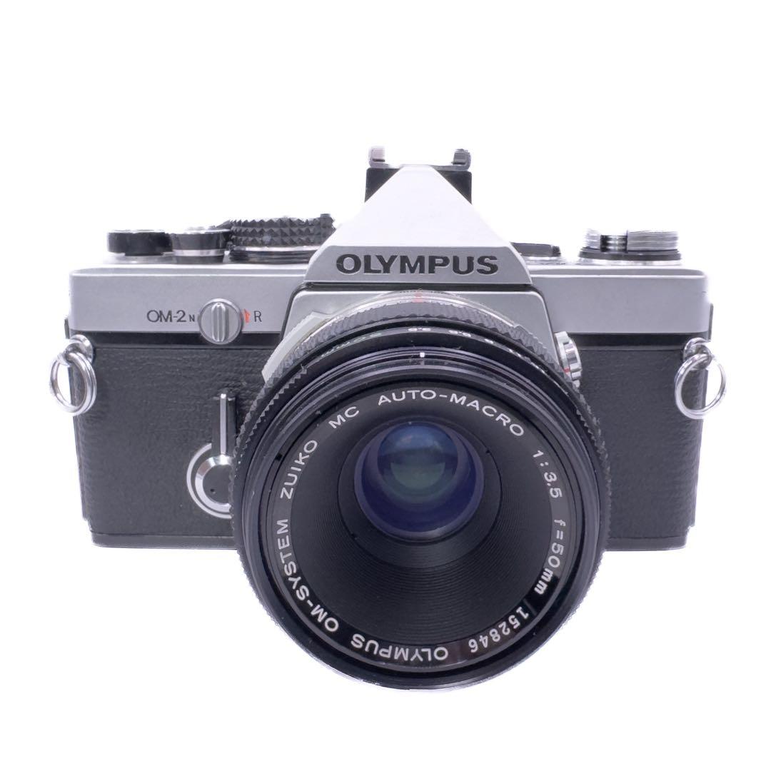 Aランク 良品 OLYMPUS OM-2N マクロレンズセット 1週間返品保証付