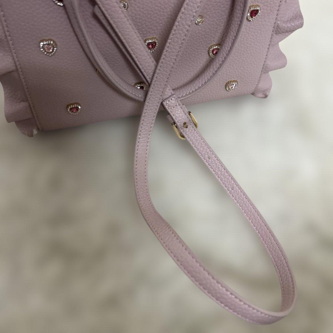 【美品】SAMANTHAVEGA 2way ビジューフラッター 小　ハート