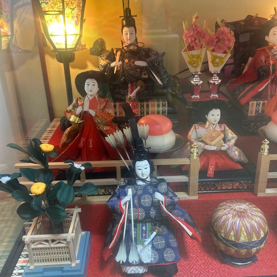 雛人形 ケース付き