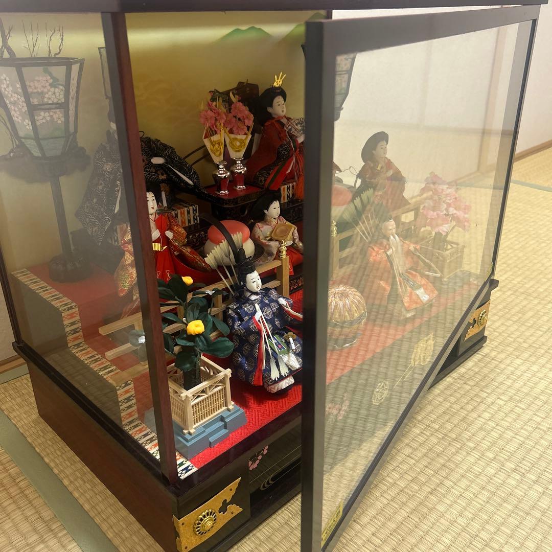 雛人形 ケース付き