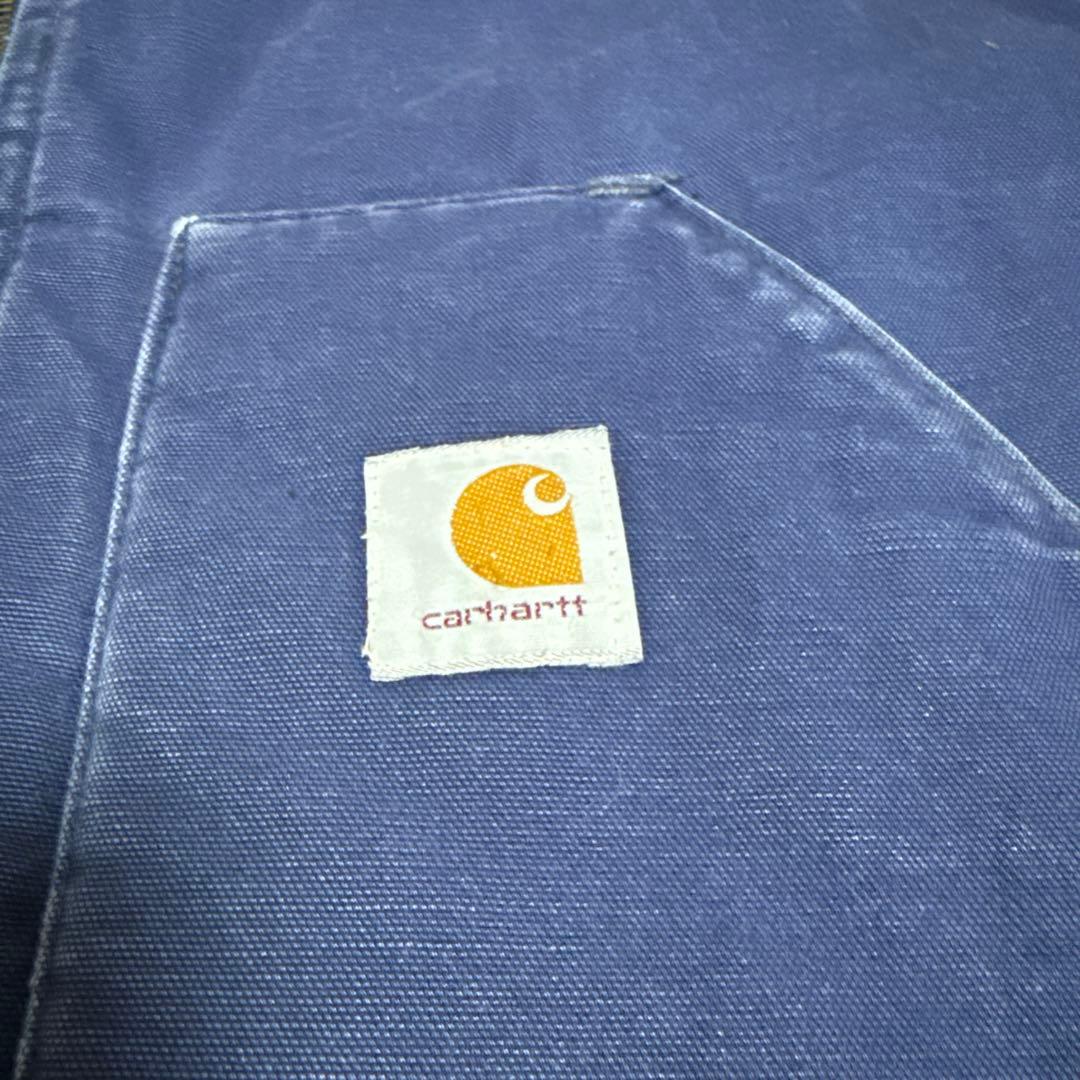 Carhartt ダックベスト ネイビー 90s タグ欠損