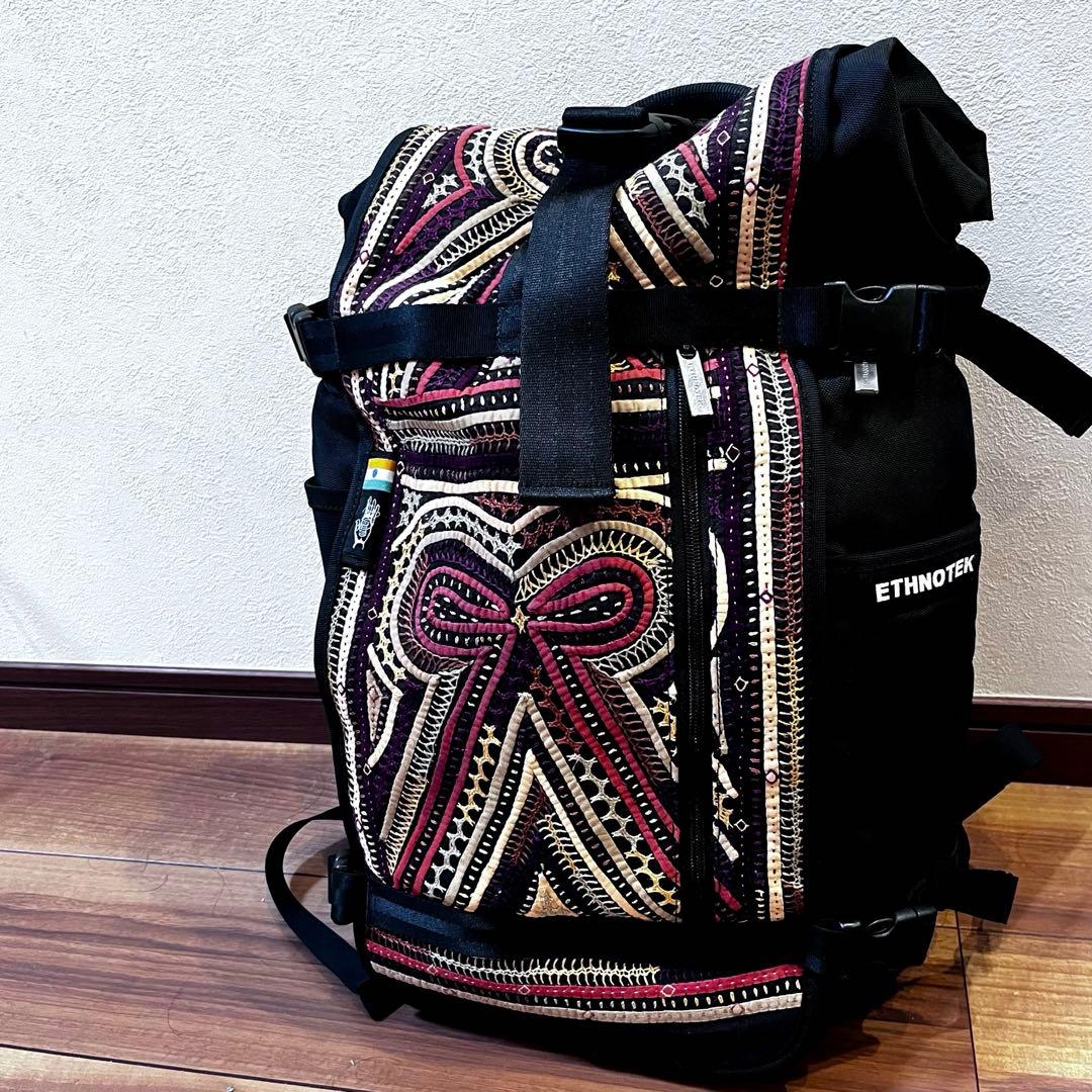 ETHNOTEK 民族デザイン リュック　バックパック　ラージャパック30