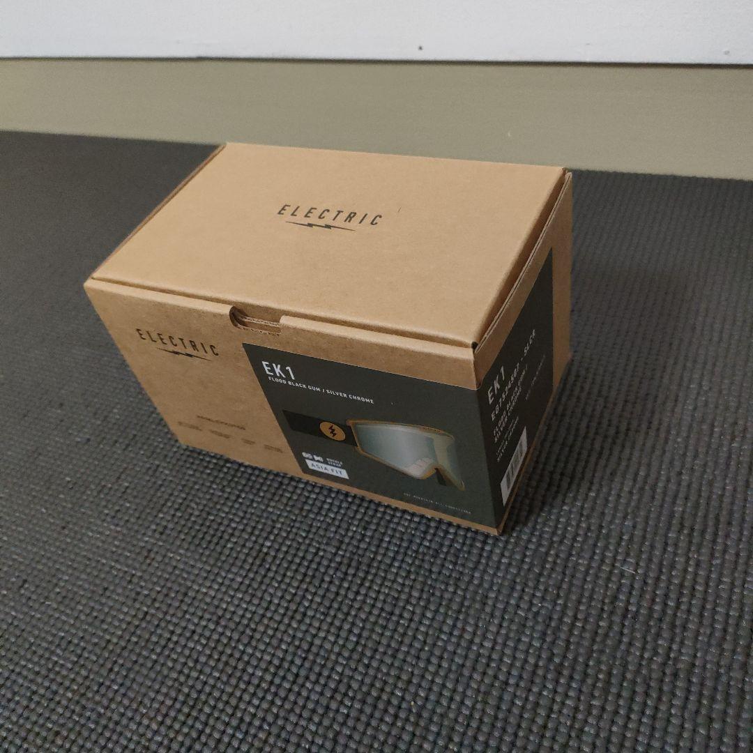 未使用品　Electric EK1 ゴーグル Flood Black Gum