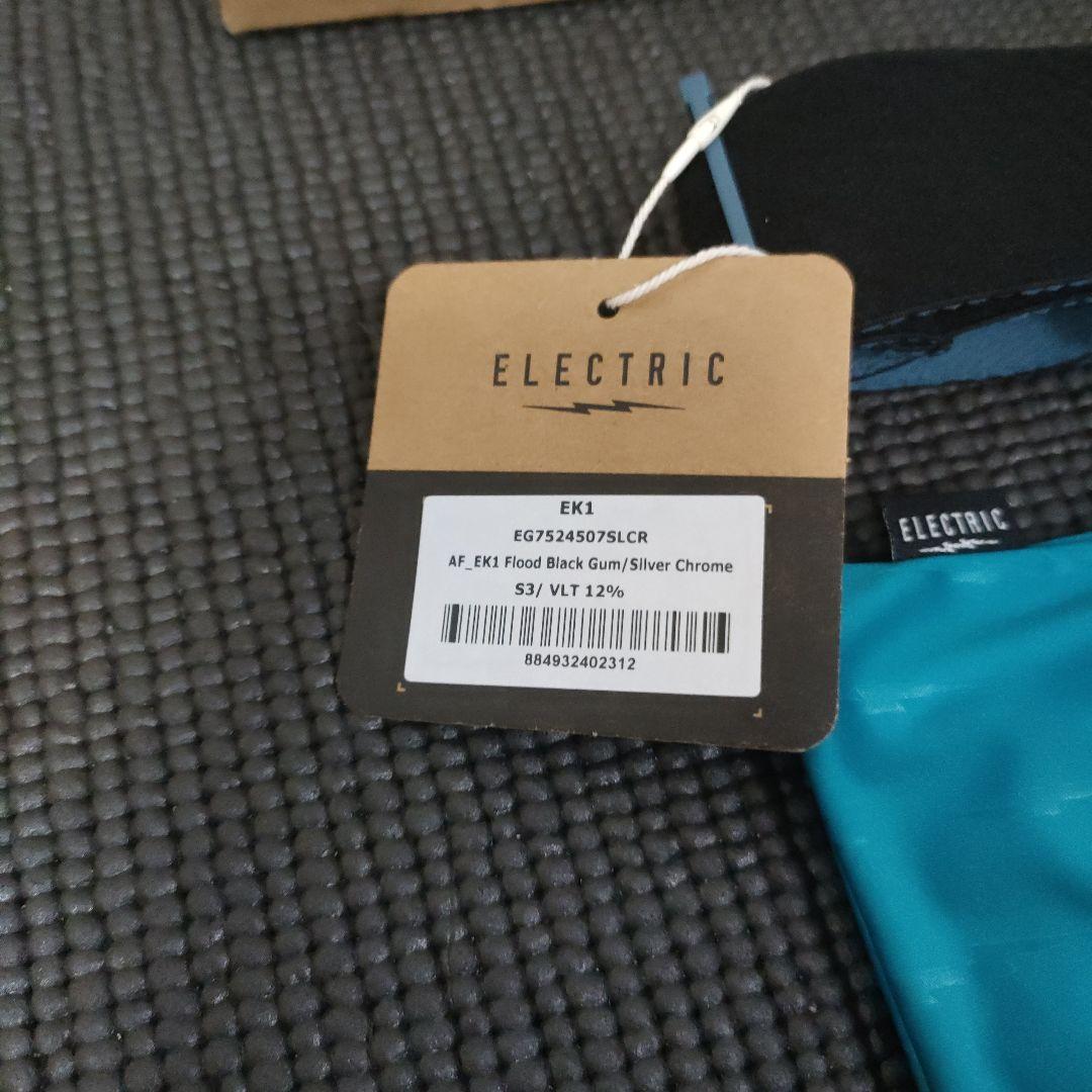 未使用品　Electric EK1 ゴーグル Flood Black Gum