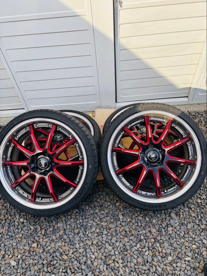 おく KUHL VERZ-WHEELS 19インチ タイヤ付き