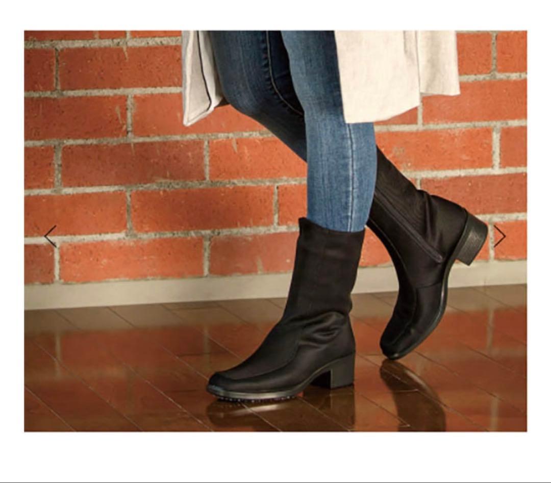 トップドライ　アサヒシューズ　ゴアテックスブーツ　新品未使用　5cmヒール　黒