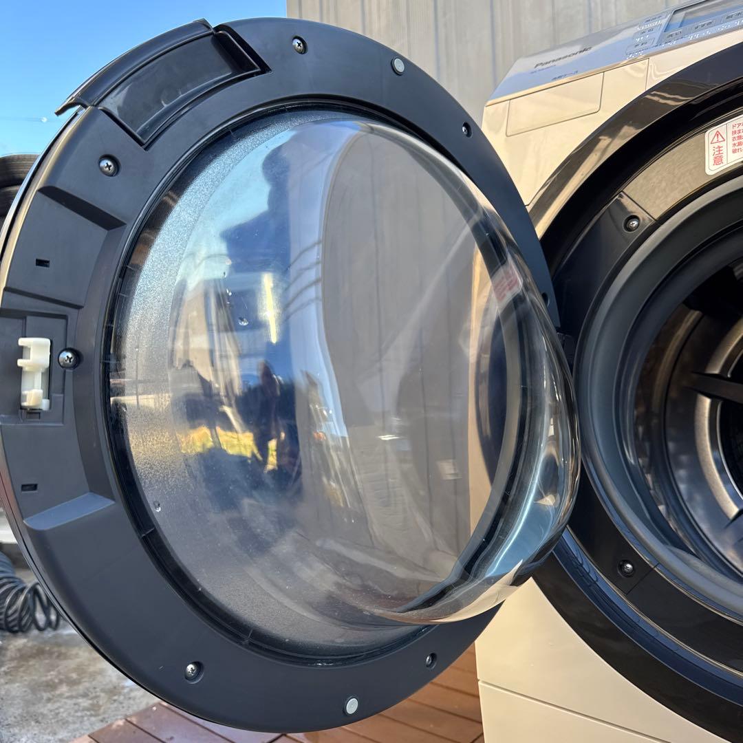 Panasonic ドラム式洗濯乾燥機 10kg エコナビ搭載 希少カラー
