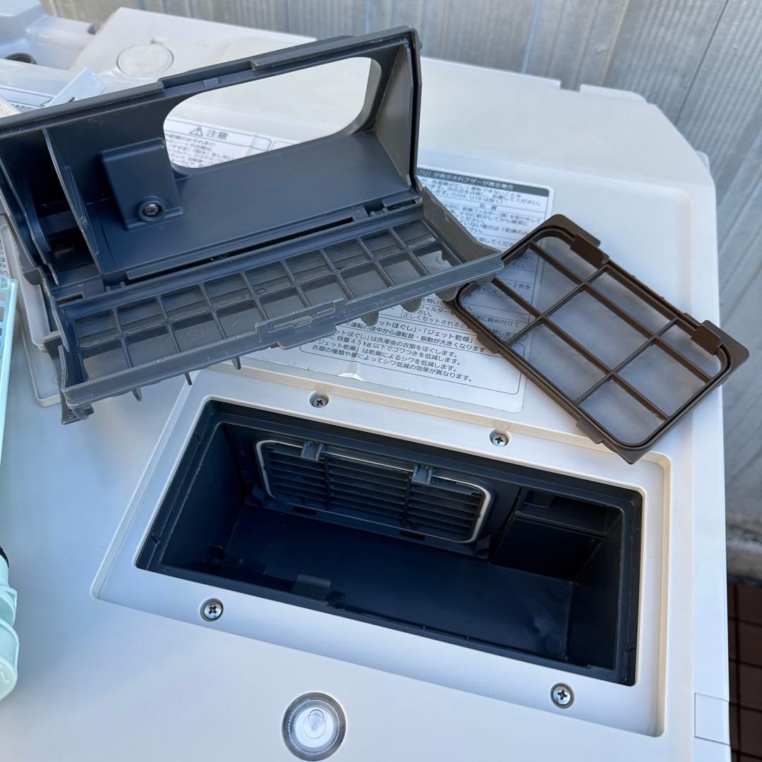 Panasonic ドラム式洗濯乾燥機 10kg エコナビ搭載 希少カラー