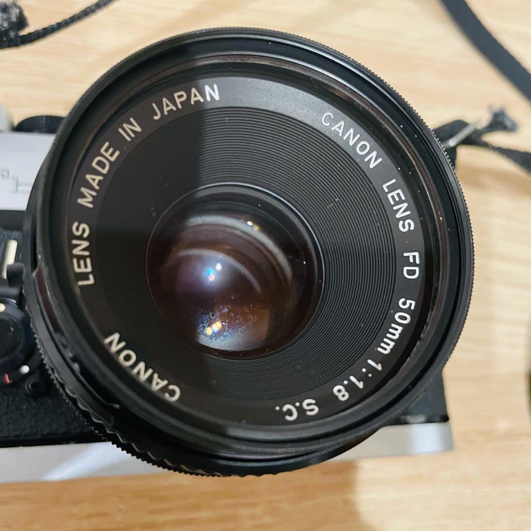 CANON キヤノン FTb ボディ シルバー FD 50mm フィルムカメラ