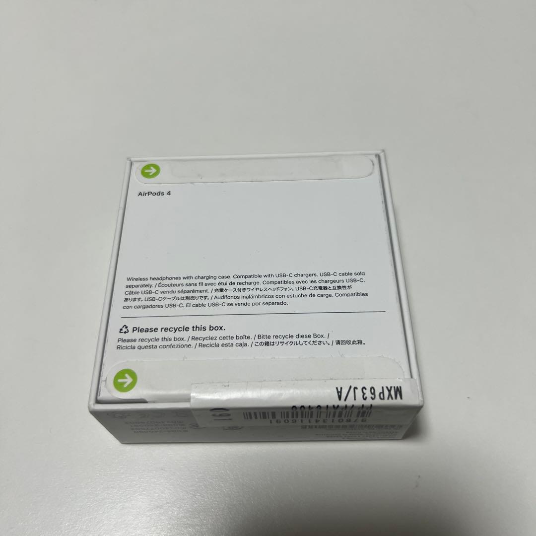 【新品未使用】AirPods4