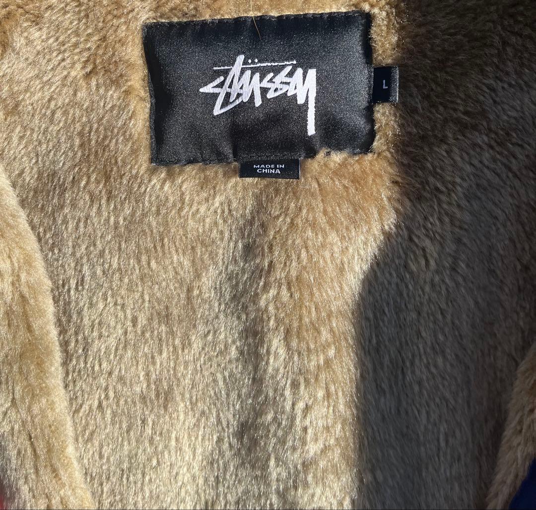 Stussy ストックロゴバックプリントコーチジャケット　old stussy
