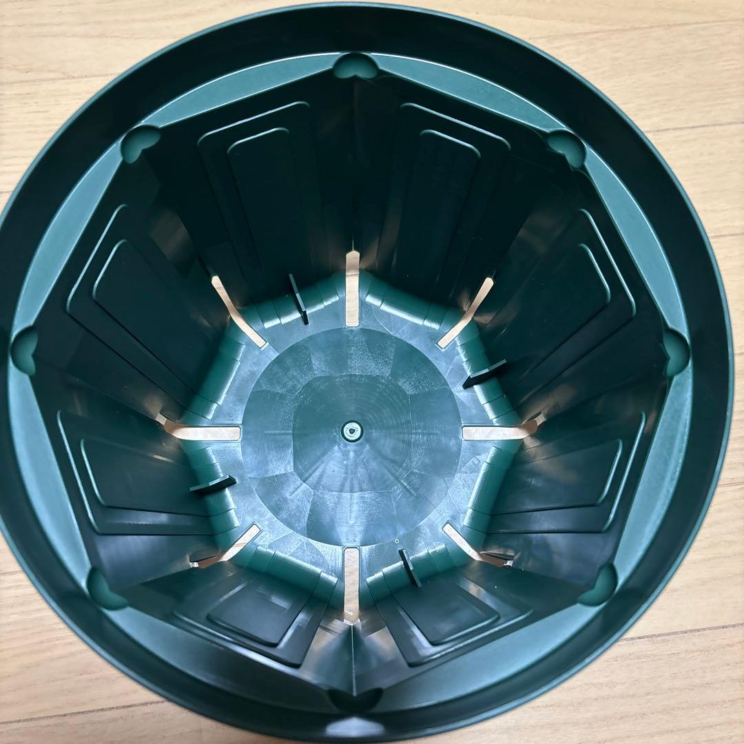 兼弥産業　スリットポット　24cm CSM-240 モスグリーン　59個入り