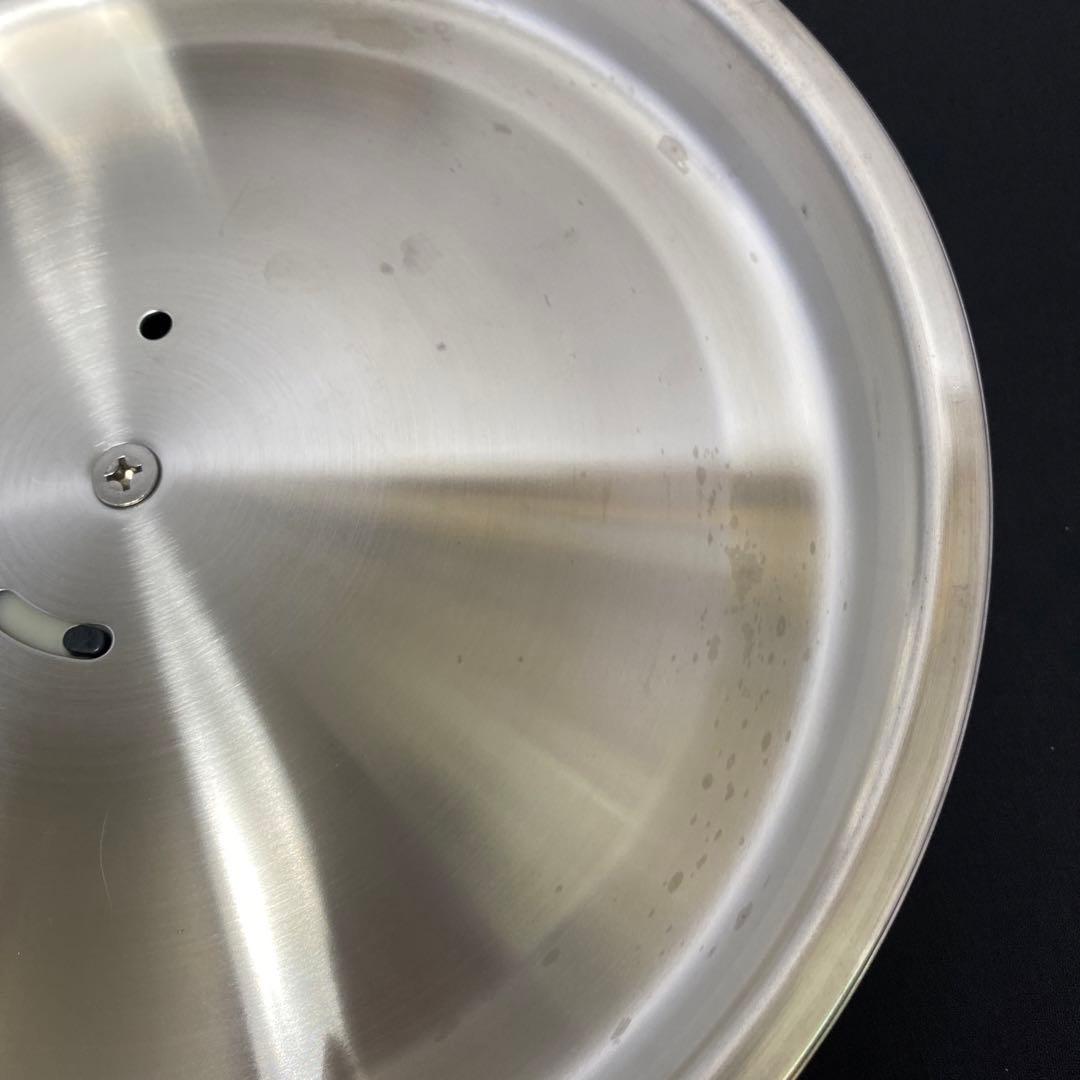 Master Chef 最高級ステンレス無水鍋　ステンレスフライパン