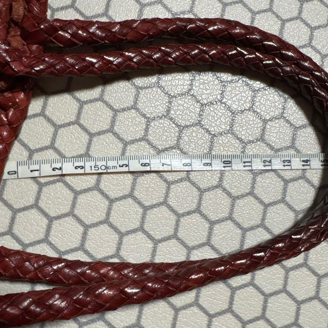 ドラゴンディフュージョン　カゴバッグ　ボルドー