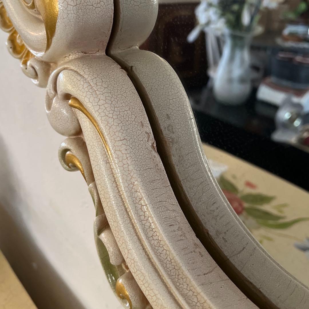 k015r122 ロココ調 まるでお姫様の部屋のようなクラシカルウォールミラー