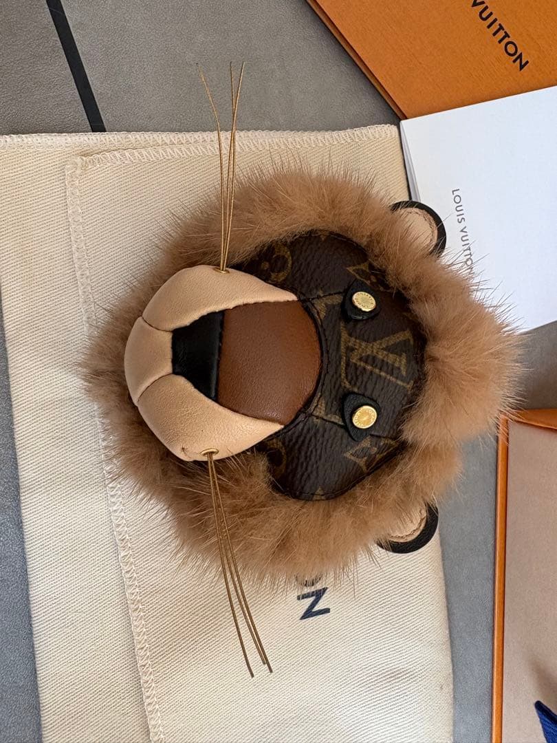 ルイヴィトン LVポルトクレライオンキーホルダーキーリング