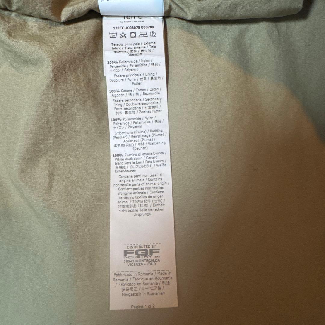 Ten-C Artic Down Parka S3/35 オリーブ Mサイズ