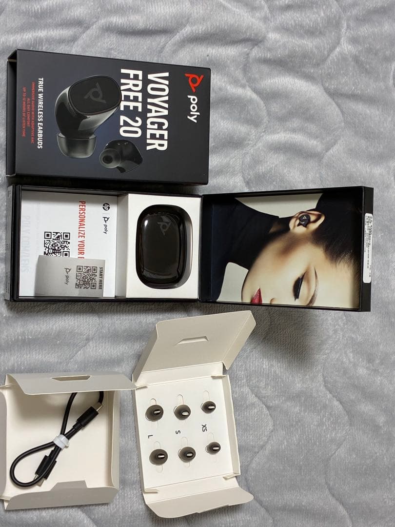 年末年始値下中【未使用に近い】Poly Voyager Free 20 GRY