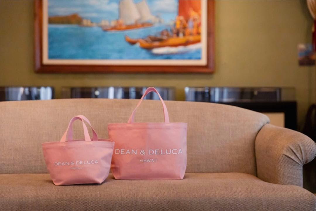 buon　DEAN & DELUCA ピンクトート 小　ラスト一点