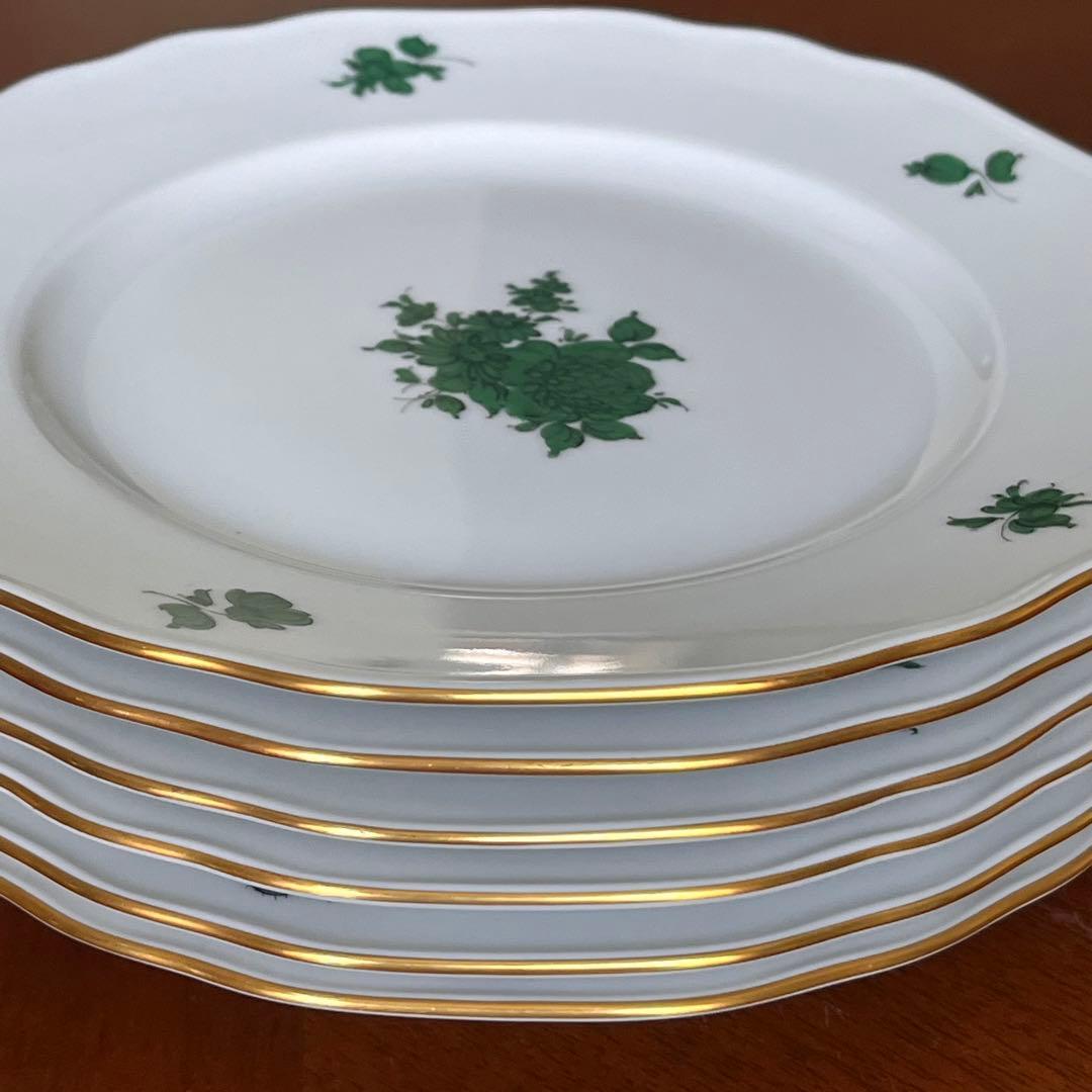 【希少品】アウガルテン★マリアテレジア★デザート皿　6枚