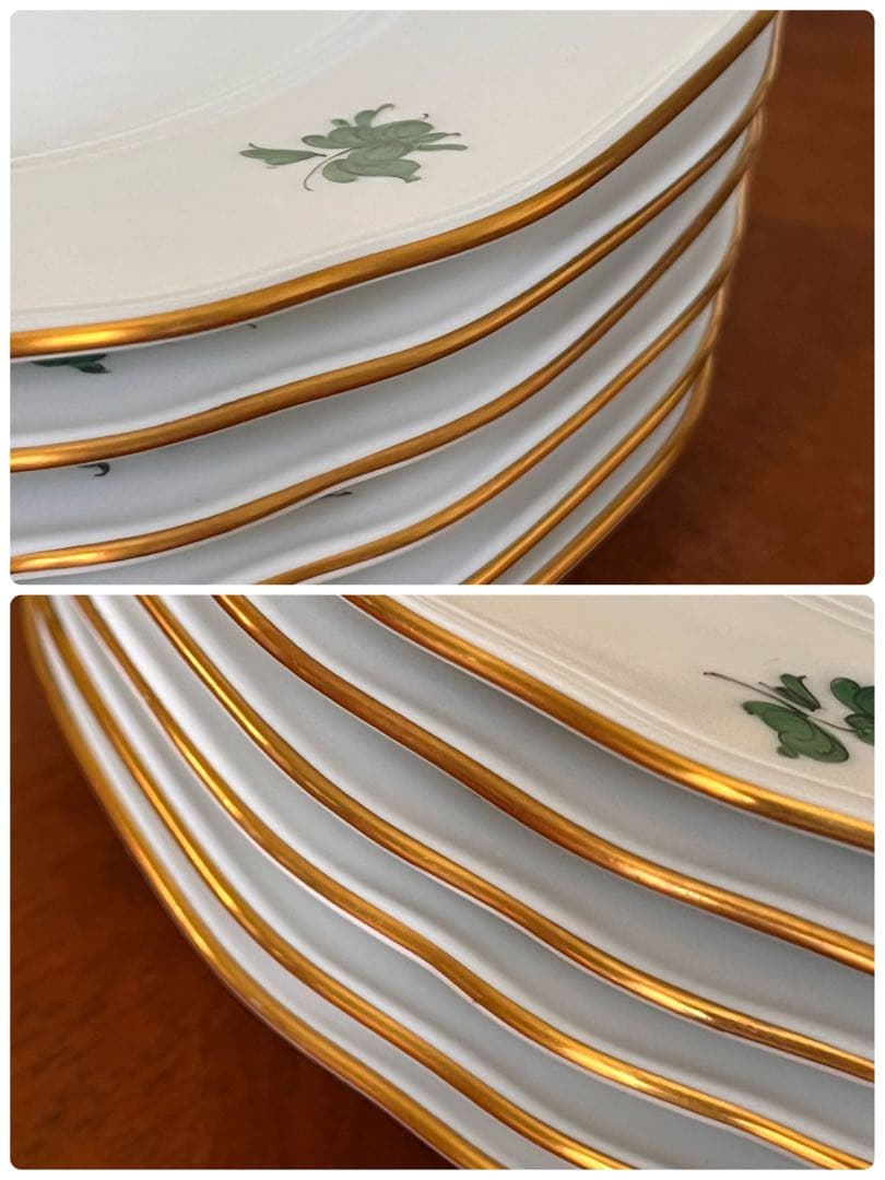 【希少品】アウガルテン★マリアテレジア★デザート皿　6枚