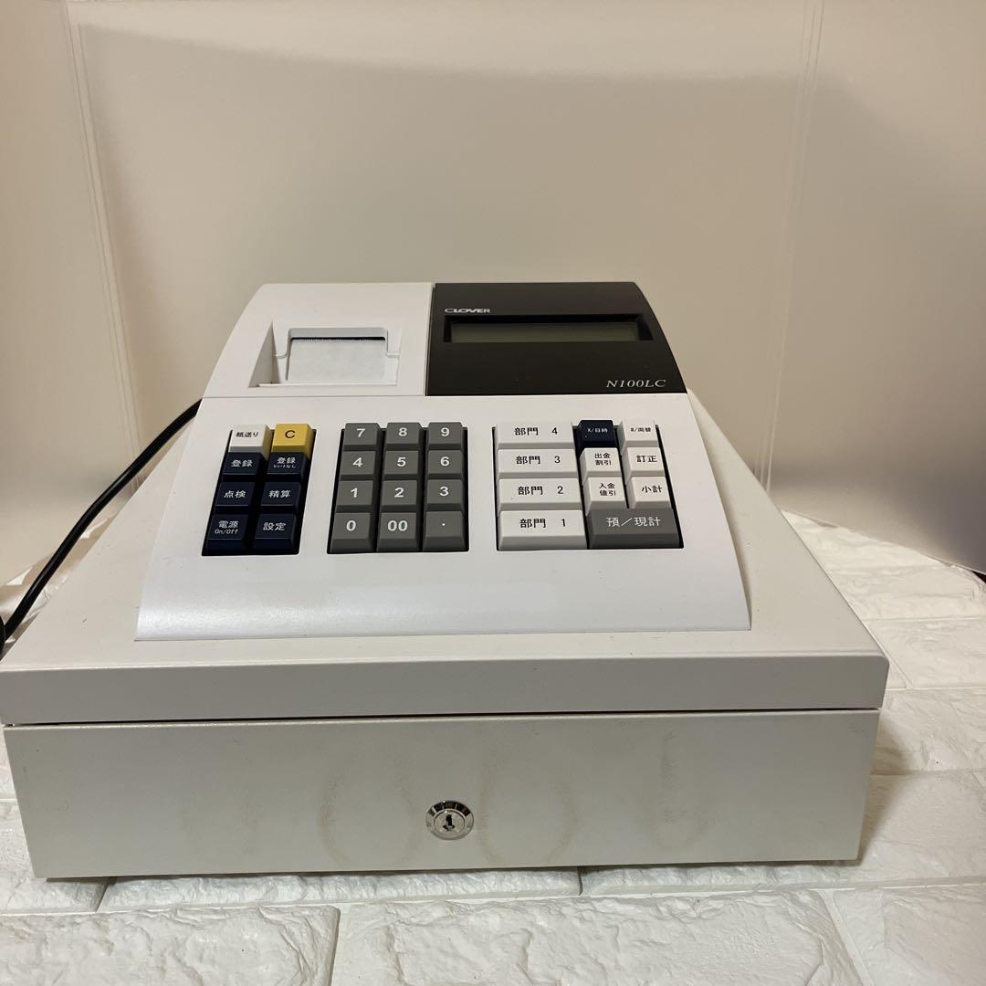 【送料込み】CLOVER N100LC レジスター クローバー電子