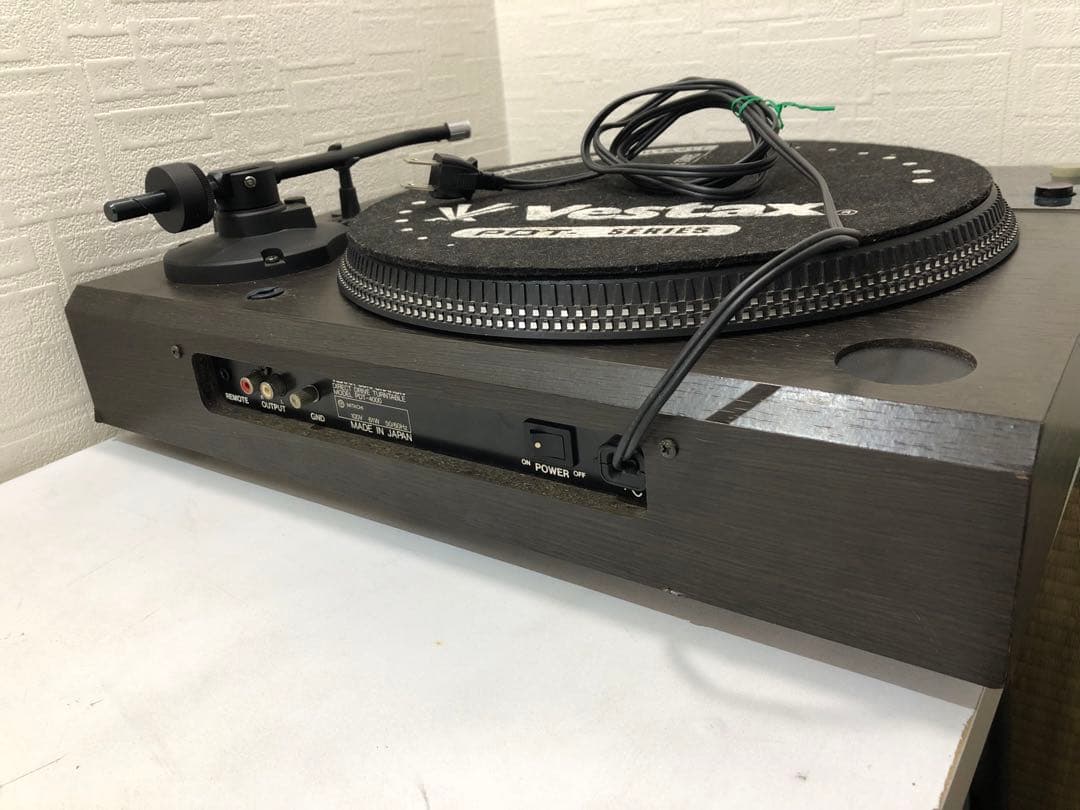 VESTAX ベスタクス　PDT-4000 ターンテーブル　オイルメンテ