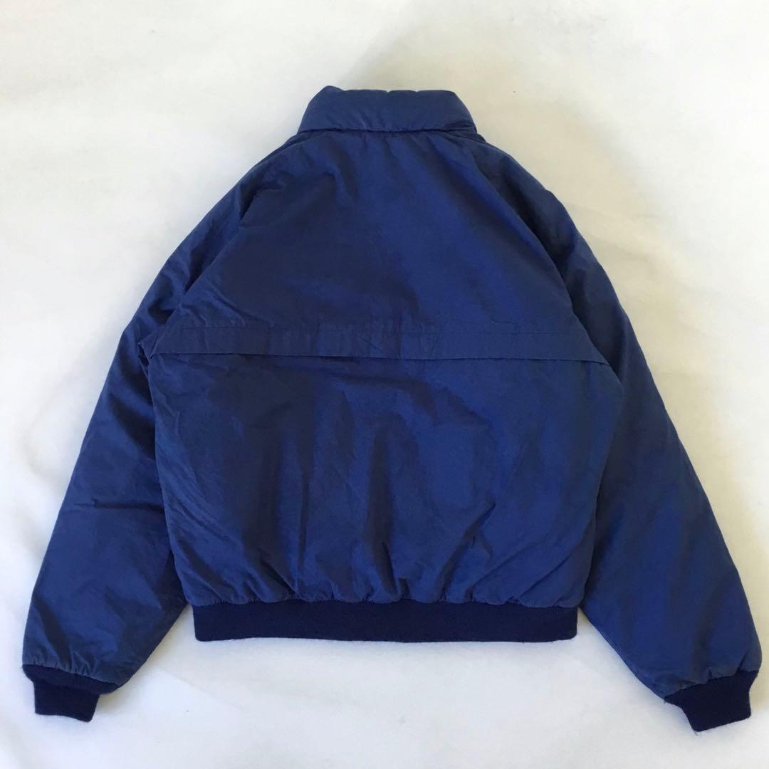 USA製「L」LLBEAN/グースダウン/ハリントンジャケット/G9