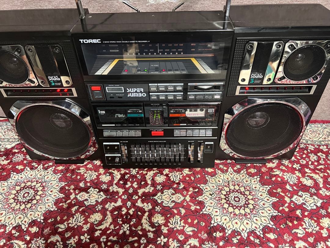 希少TOREC J-1 スーパージャンボ 大型ラジ中古動作品ビンテージ美品