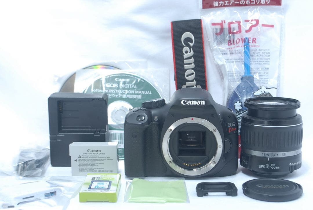 美品✨Canon kiss X4◇初心者おすすめ◇動画OK 即使用可！一眼レフ