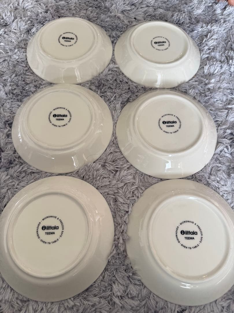 美品♡イッタラ テラ皿 6枚セット