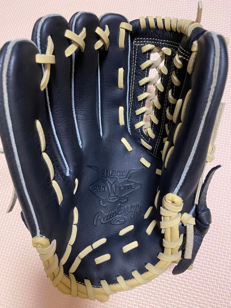 Rawlings 軟式グローブ 黒/クリーム 美品