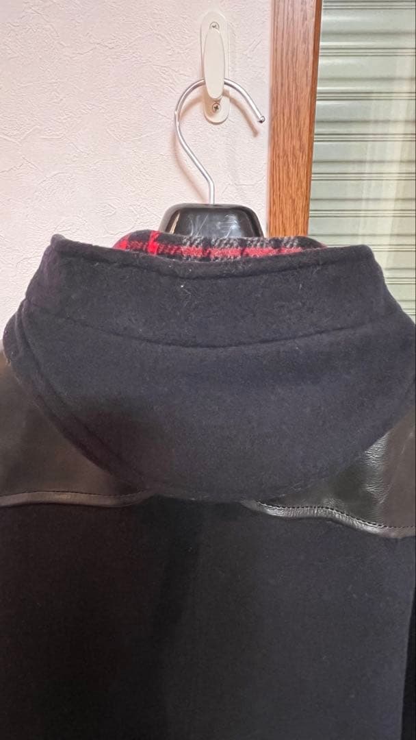 ジュンヤワタナベマン コムデギャルソン×グローバーオール ダッフルコートM紺