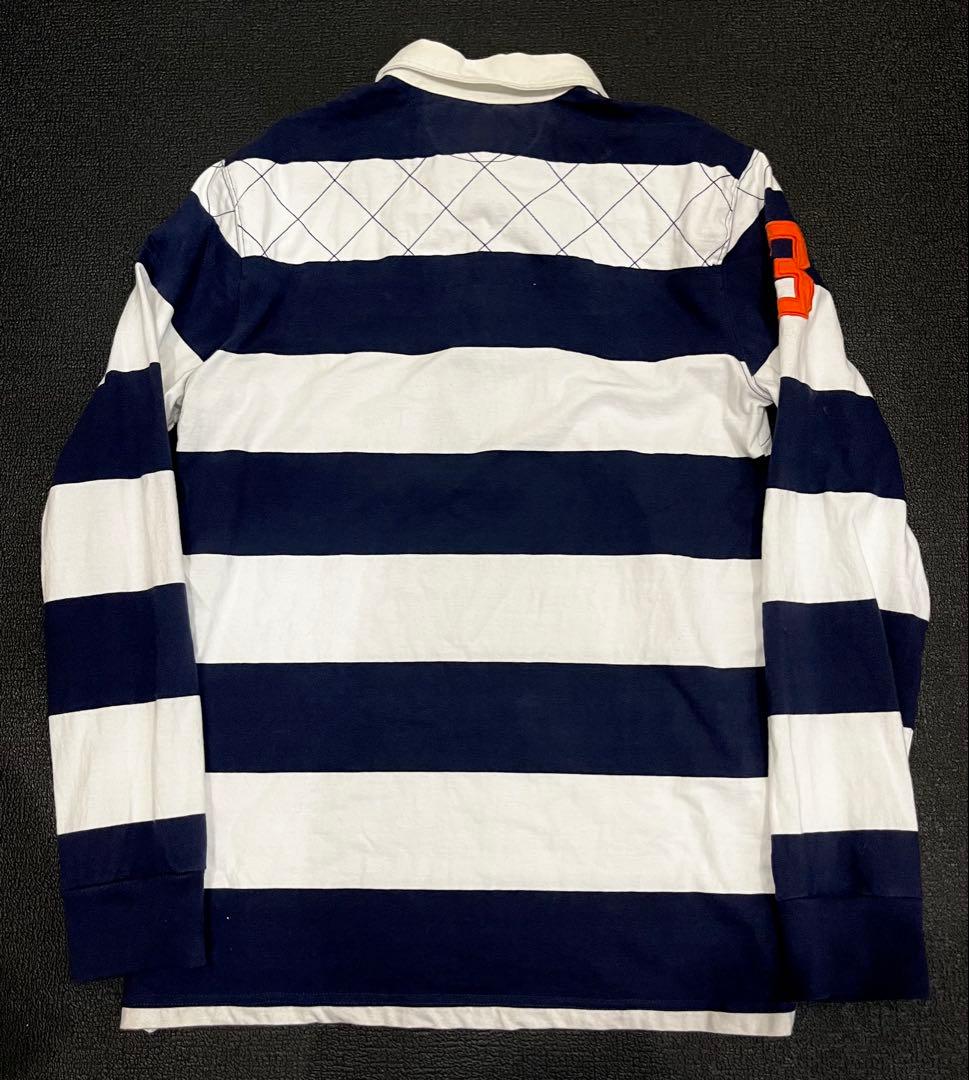 RALPH LAURENラルフローレン　ラガーシャツ BIGポニー　3 刺繍ロゴ