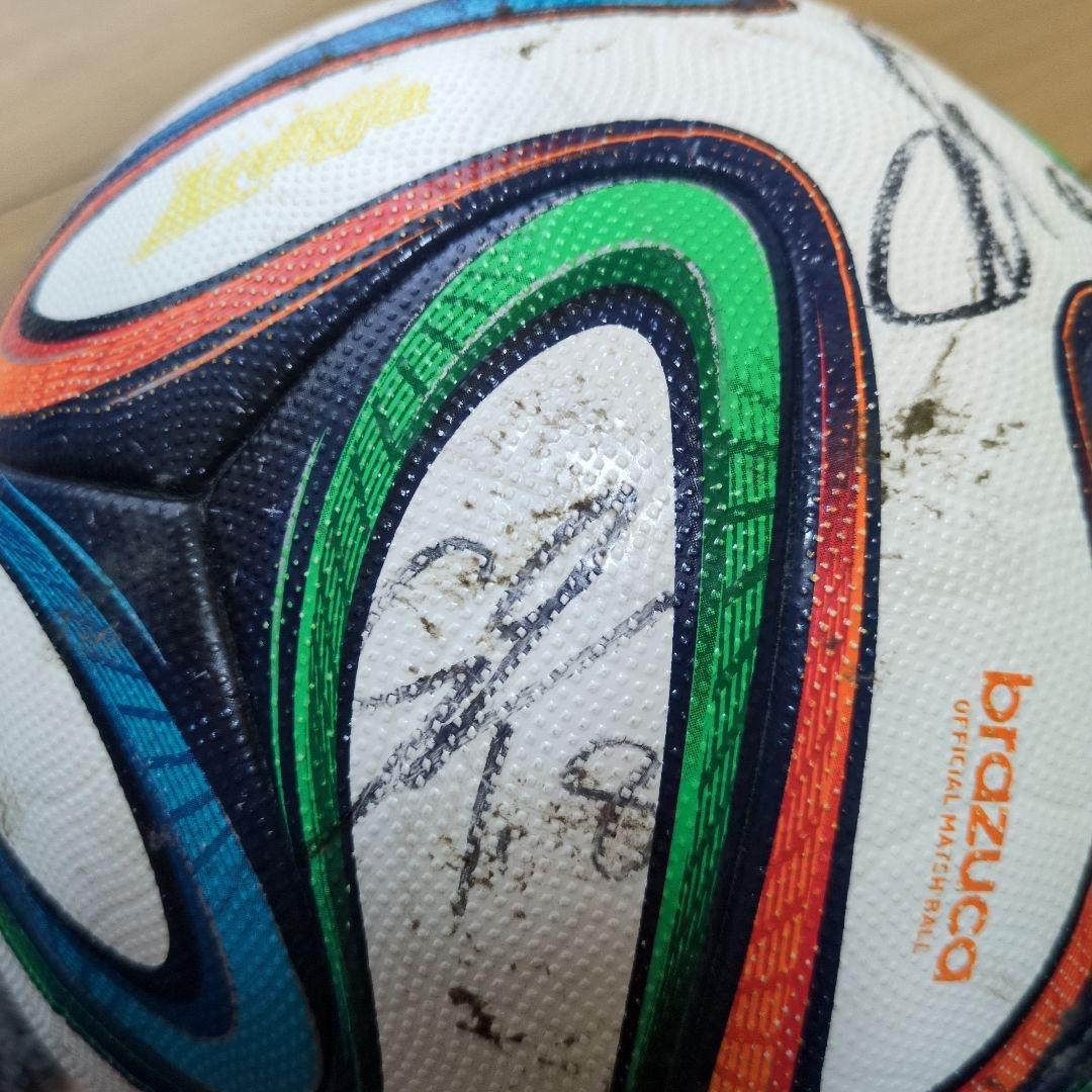 adidas brazuca FIFAワールドカップ2014 サイン入り