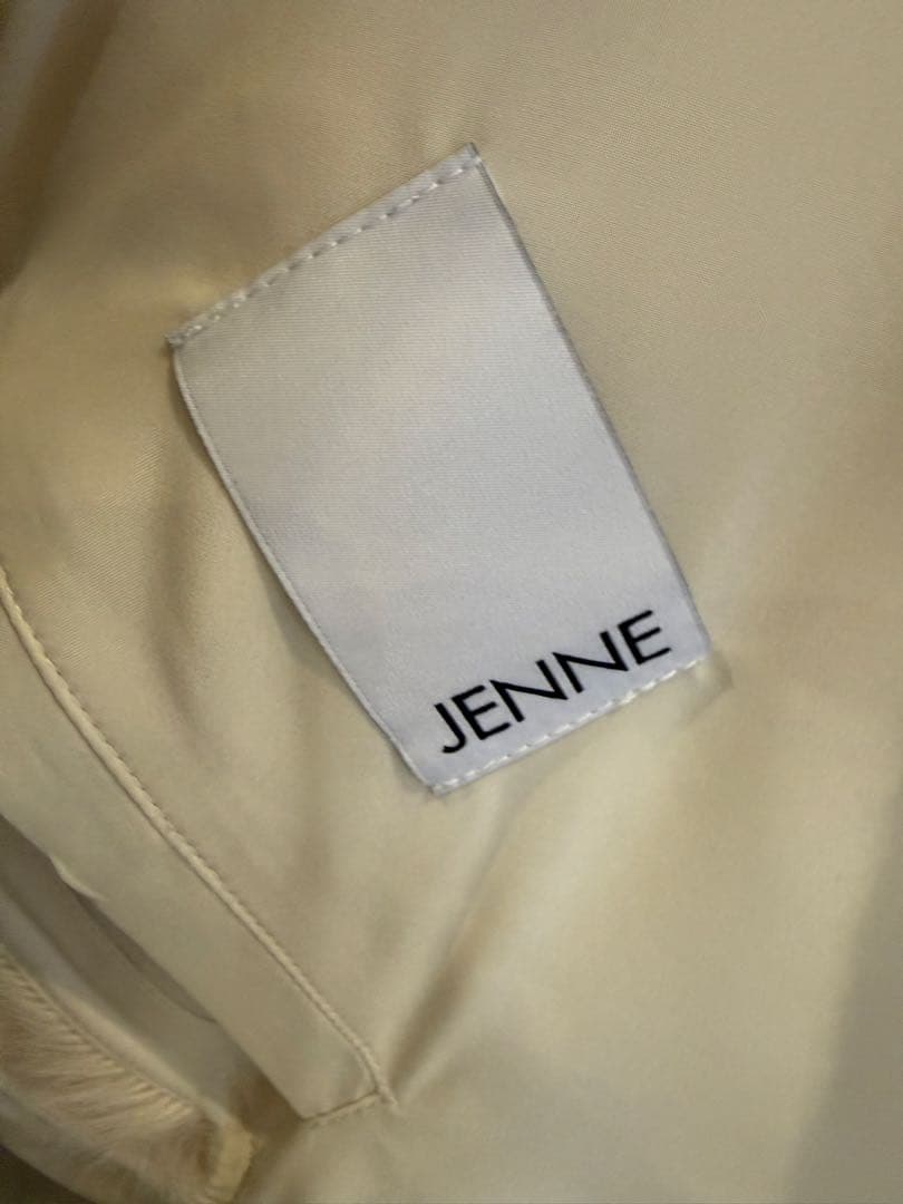JENNE リッチボリュームファーケープ ファーポンチョ ケープコート