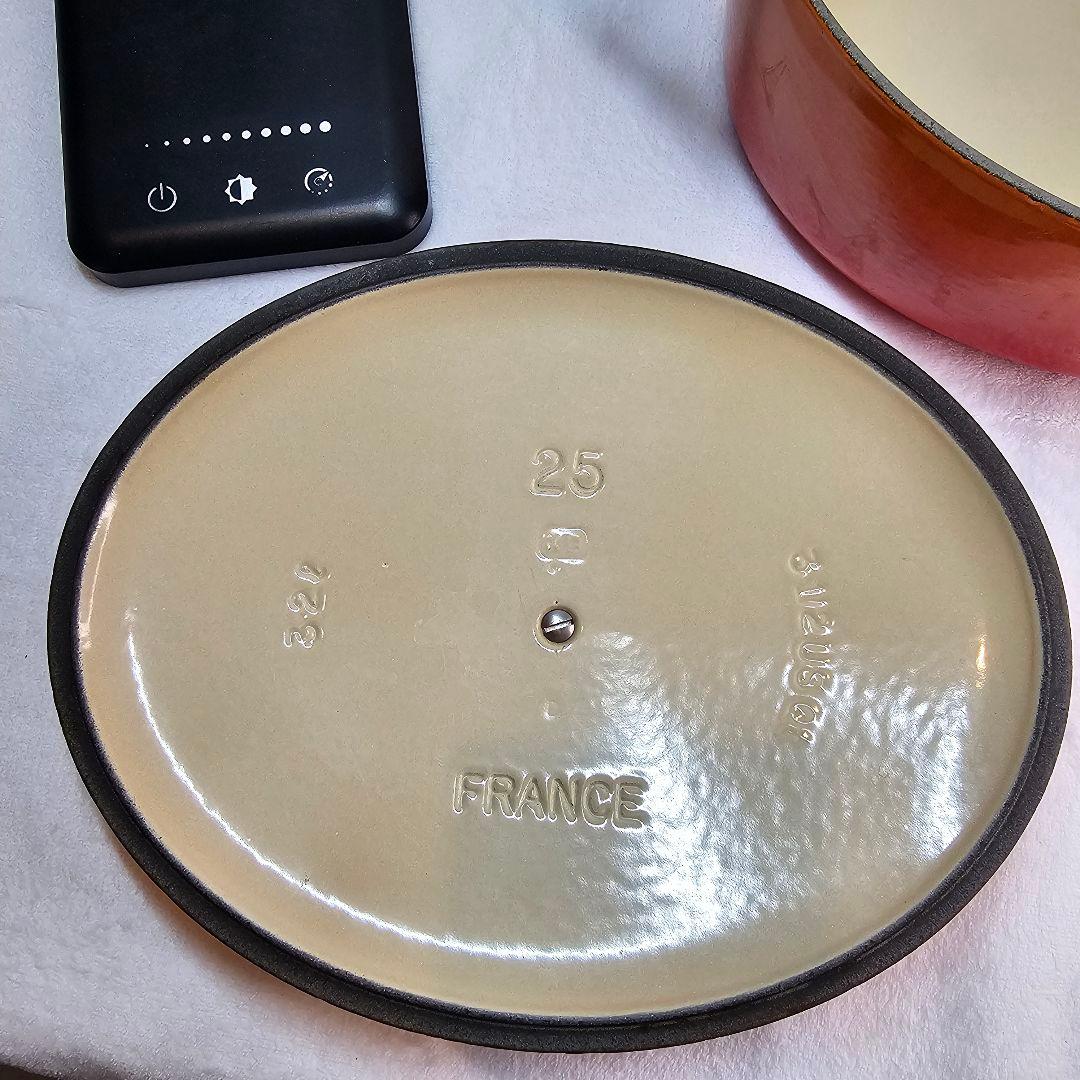 Le Creuset ル・クルーゼ オーバル両手鍋 オレンジ 25cm