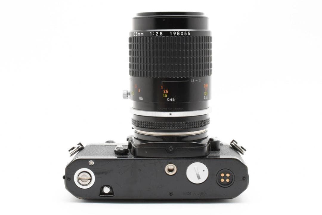 フィルムカメラ Nikon New FM2 Nikkor Ai-s 105/2.8 #544