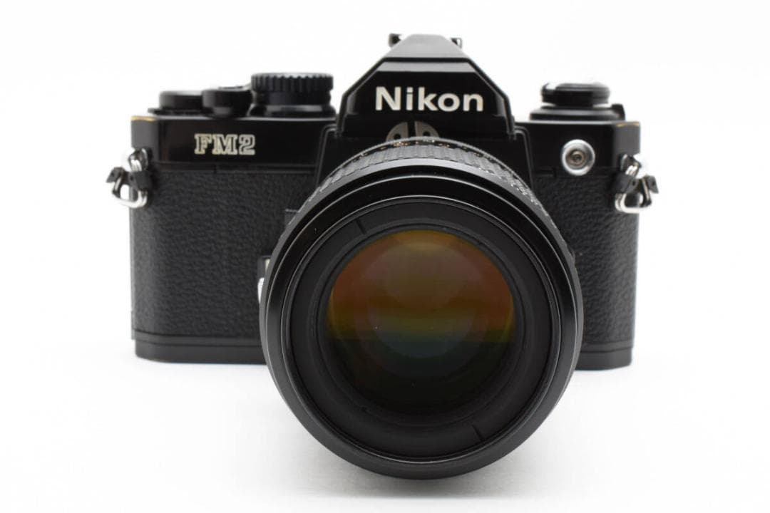 フィルムカメラ Nikon New FM2 Nikkor Ai-s 105/2.8 #544