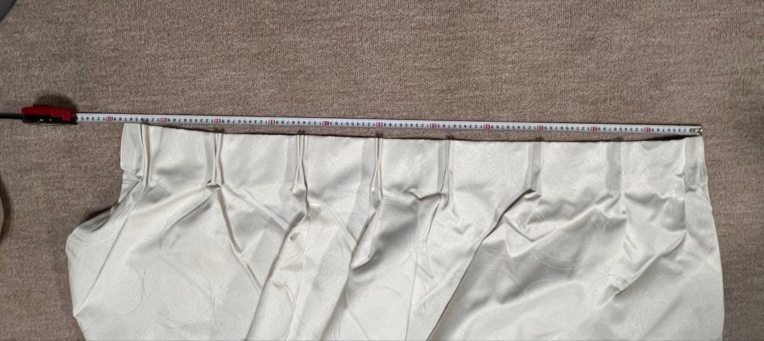 ドレープカーテン 高さ×幅　240cm×108cm