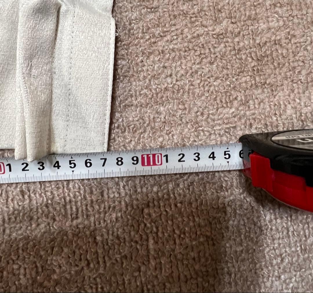 ドレープカーテン 高さ×幅　240cm×108cm