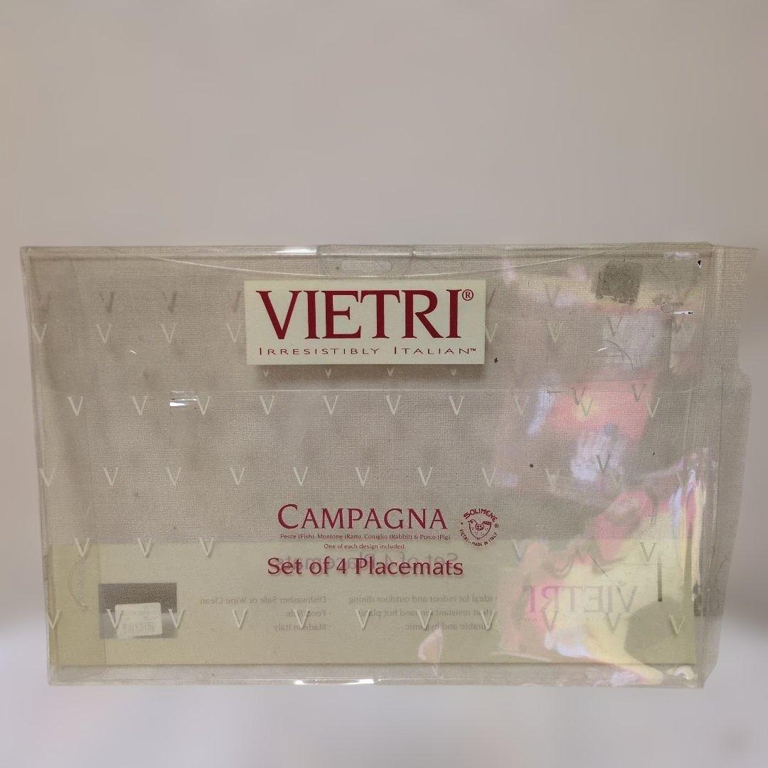 レア！ 新品未使用 VIETRI ヴィエトリ イタリア PlaceMats 4枚