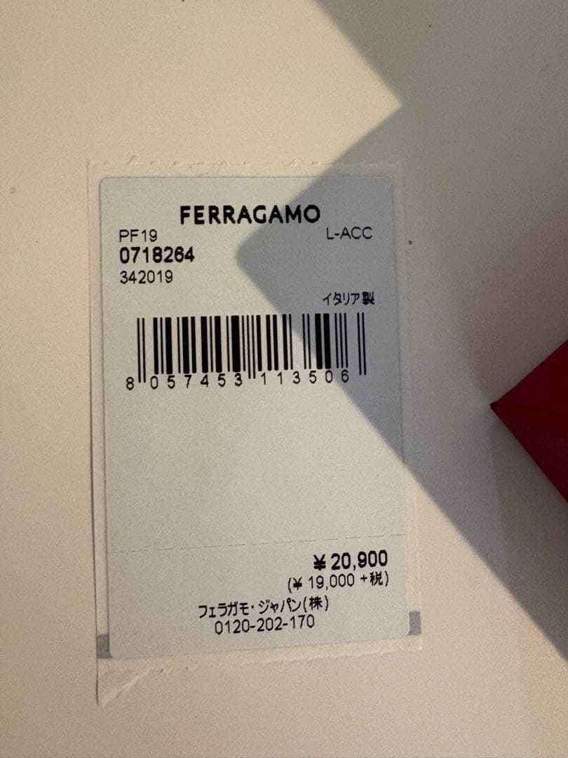 ミニーマウスラブしげ【新品未使用】FERRAGAMO フェラガモ　バレッタ